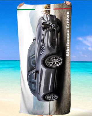 Alfa Romeo Stelvio Beach Towel