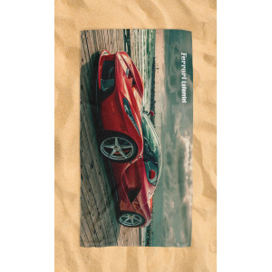 Ferrari LaFerrari Beach Towel
