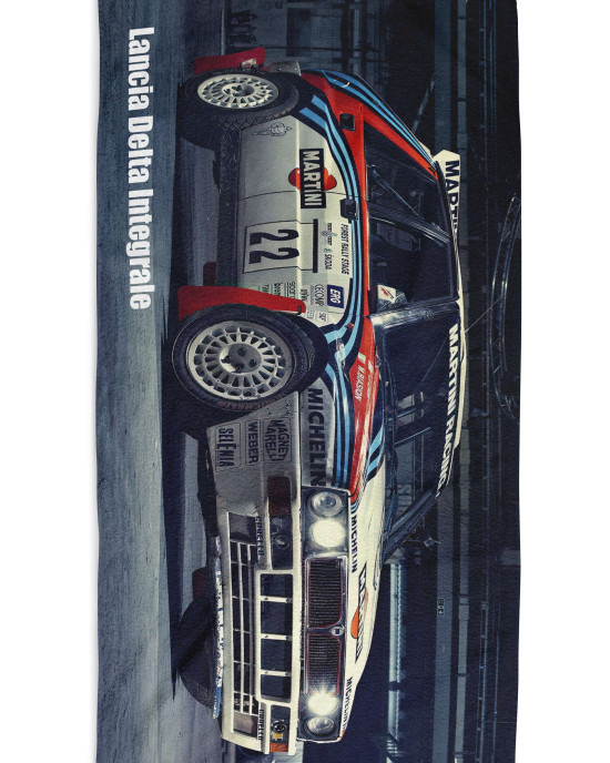 Lancia Delta Integrale Beach Towel