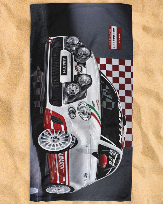 Fiat 500 Abarth Beach Towel