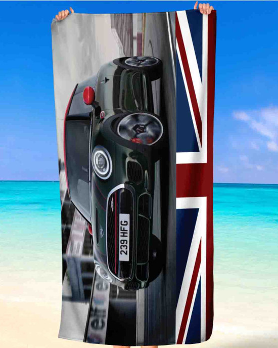 Mini Cooper Premium Beach Towel