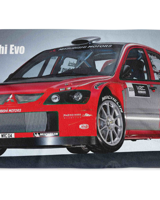 Mitsubishi Evo Beach Towel
