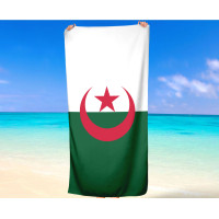 Algeria Flag Beach Towel