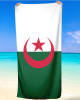 Algeria Flag Beach Towel