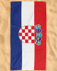 Croatia Flag Beach Towel
