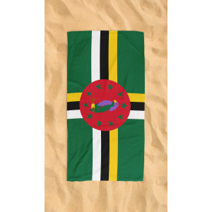 Dominica beach towel