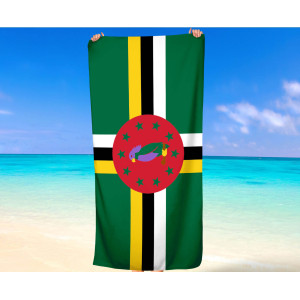 Dominica beach towel