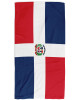 Dominican Republic Flag Beach Towel