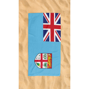Fiji Flag Beach Towel