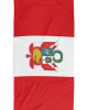 Peru Flag Microfiber & Cotton Beach Towel
