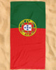 Portugal Flag Microfiber & Cotton Beach Towel