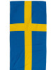 Sweden Flag  Beach Towel Microfiber & Cotton 