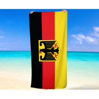 Germany Flag Beach Towel