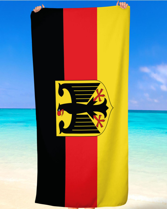 Germany Flag Beach Towel