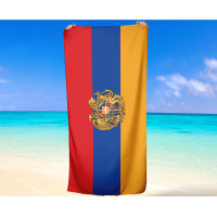 Armenia Flag Beach Towel