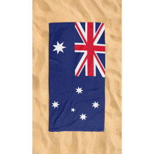 Australia Flag Beach Towel