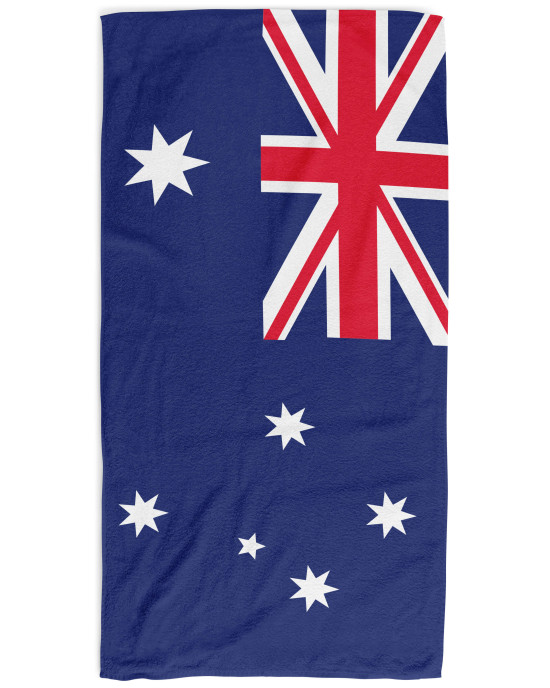 Australia Flag Beach Towel