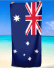 Australia Flag Beach Towel