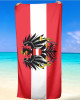 Austria Flag Beach Towel