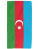 Azerbaijan Flag Beach Towel