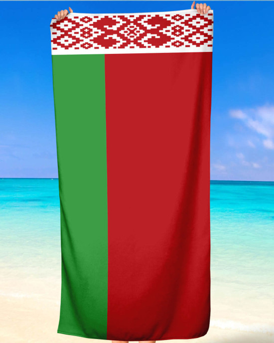 Belarus Flag Beach Towel