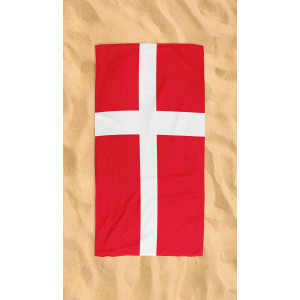 Denmark Flag Beach Towel