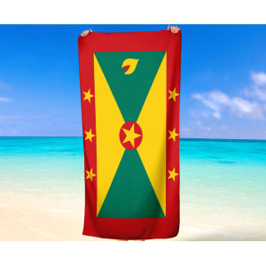 Granada Flag Beach Towel