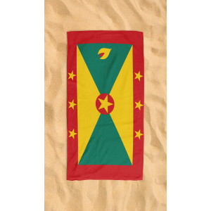 Granada Flag Beach Towel