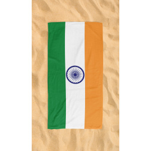 India Flag Beach Towel