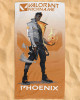 Valorant Phoenix Personalised Beach Towel – Custom Name