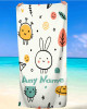 Kids Baby Beach Towel – Personalised with Custom Name