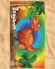 Personalized Dinosaur Dino T-Rex Kids Custom Name Beach Towel 