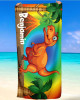 Personalized Dinosaur Dino T-Rex Kids Custom Name Beach Towel 