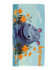 Kids Hippo Beach Towel Personalised Design with Custom Name Boys & Girls