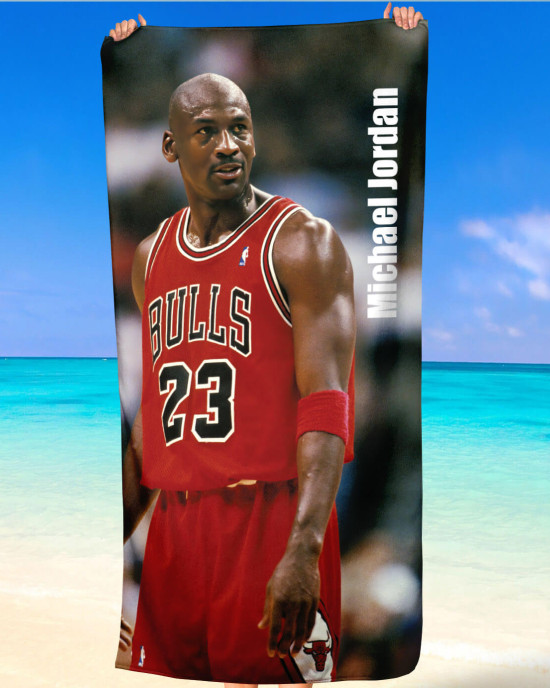 Michael Chicago Bulls Beach Towel