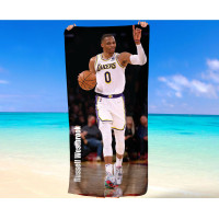 Russell Westbrook Oklahoma City Thunder Beach Towel