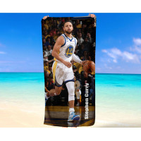 Steph Curry Golden State Warriors Premium Beach Towel
