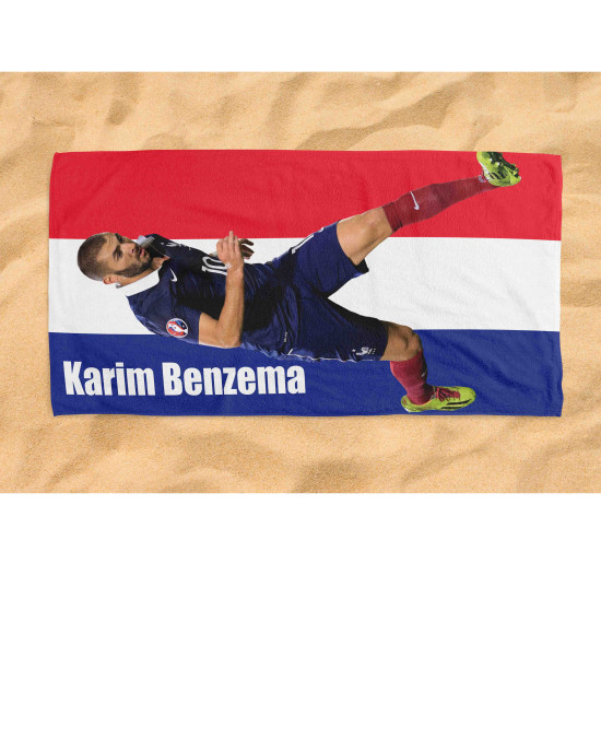 Karim Benzema France National Team Beach Towel