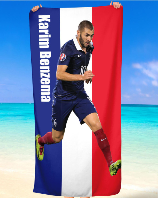 Karim Benzema France National Team Beach Towel