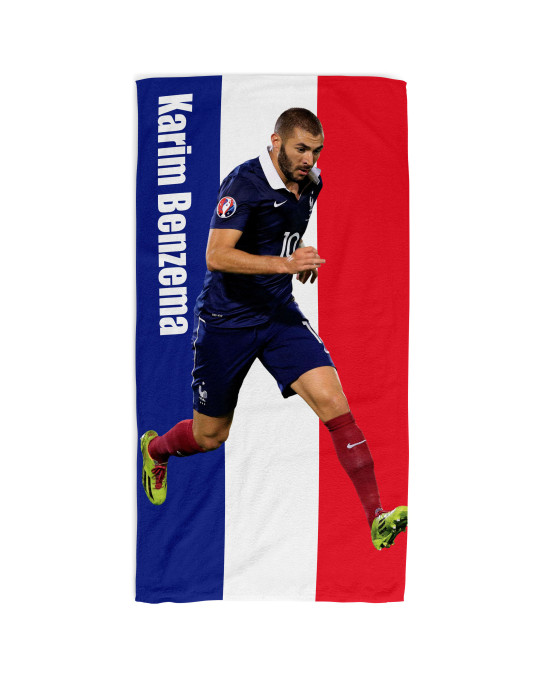Karim Benzema France National Team Beach Towel