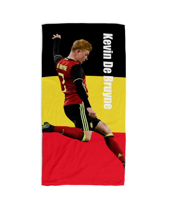 Kevin De Bruyne National Team Beach Towel – Belgium Fan Edition