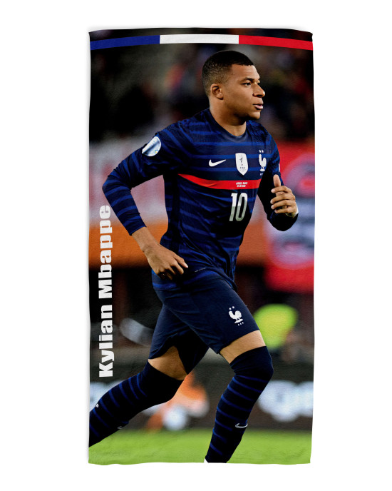 Kylian Mbappé National Team Beach Towel