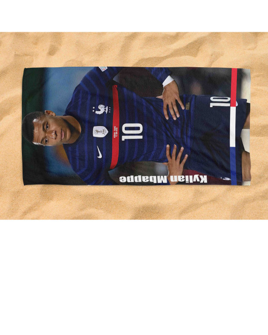 Kylian Mbappé France National Team Beach Towel Gift