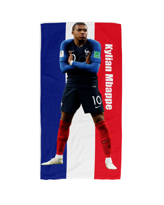 Kylian Mbappé France National Team Beach Towel