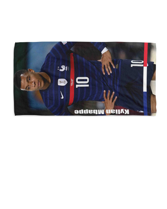 Kylian Mbappé France National Team Beach Towel Gift