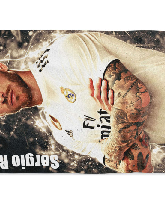 Sergio Ramos Real Madrid Beach Towel