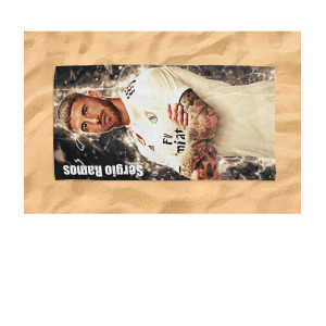Sergio Ramos Real Madrid Beach Towel