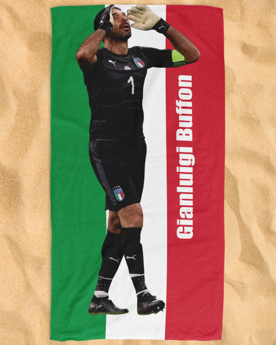 Gianluigi Buffon National Team Beach Towel Italy Fan Edition