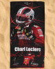 Charl Leclerc F1 Ferrari Beach Towel Gift