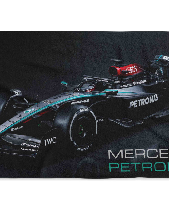 Mercedes F1 Car Beach Towel – Formula 1 Racing Fan 